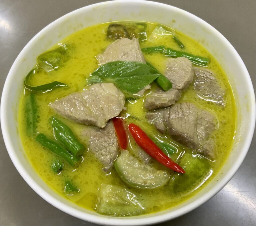 Green Curry Beef