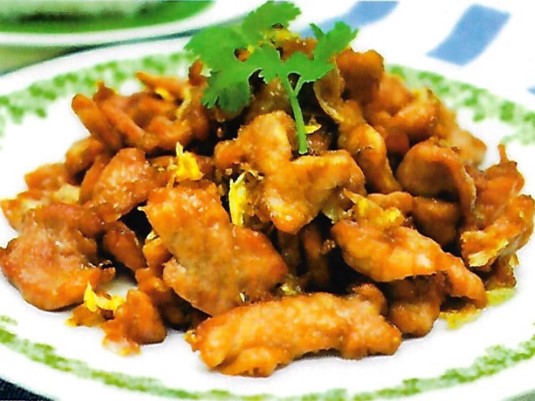 Deep Fried Pork With Garlic And Pepper