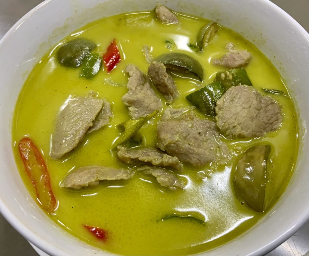 Green Curry Pork