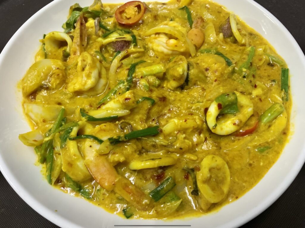 Panang Curry Seafood