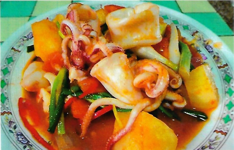 Sweet and Sour Calamari