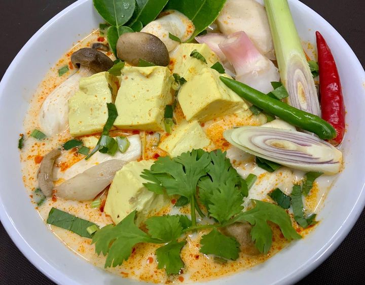 Tom Yum Soup With Tofu